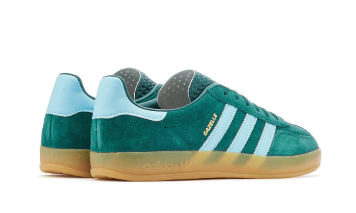 Buty Adidas Gazelle Indoor Collegiate Green - widok z przodu - Rozmiary EU