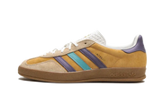 Adidas Gazelle Indoor Glow Orange Shadow Violet czarno-szary - widok główny z boku | Saturaise.com