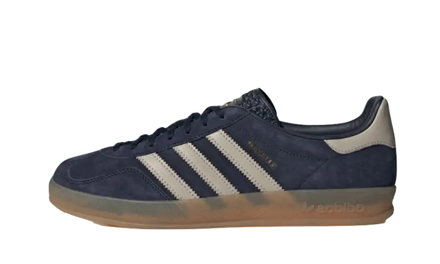 Adidas Gazelle Indoor Legend Ink Wonder Beige beżowy - widok główny z boku | Saturaise.com