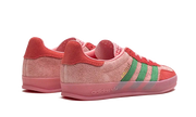 Buty Adidas Gazelle Indoor Semi Pink Spark Preloved Scarlet - widok z przodu - Rozmiary EU