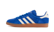 Adidas Gazelle Italy Royal Blue czarno-niebieski - widok główny z boku | Saturaise.com