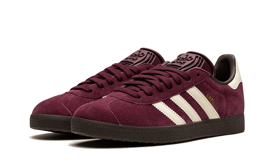 Kup oryginalne Gazelle Maroon Chalk White - widok z drugiego boku - Sneakersy