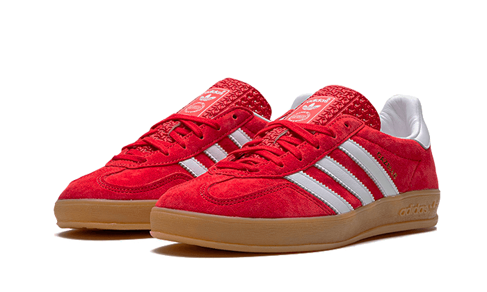 Kup oryginalne Gazelle Indoor Scarlet Cloud White - widok z drugiego boku - Sneakersy