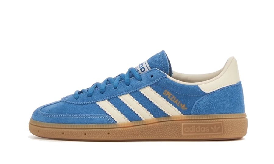 Adidas Handball Spezial Core Blue Cream White Crystal White biały-niebieski - widok główny z boku | Saturaise.com