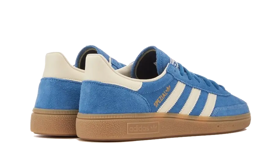 Buty Adidas Handball Spezial Core Blue Cream White Crystal White - widok z przodu - Rozmiary EU
