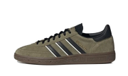 Adidas Handball Spezial Focus Olive Black czarny-biały - widok główny z boku | Saturaise.com