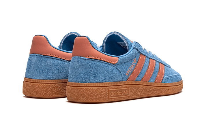 Buty Adidas Handball Spezial Light Blue Wonder Clay - widok z przodu - Rozmiary EU