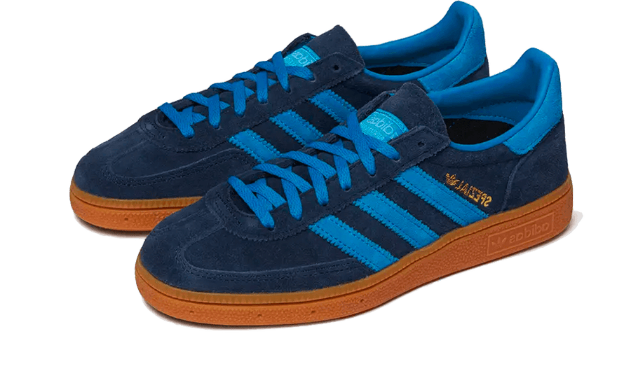 Kup oryginalne Handball Spezial Night Indigo Bright Blue Gum - widok z drugiego boku - Sneakersy