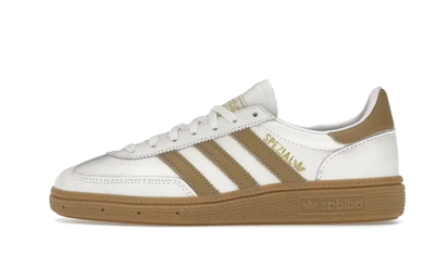 Adidas Handball Spezial Off White Gum biały-beżowy - widok główny z boku | Saturaise.com