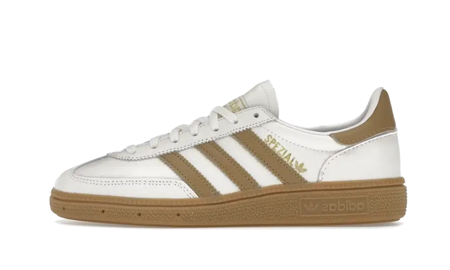 Adidas Handball Spezial Off White Gum biały-beżowy - widok główny z boku | Saturaise.com