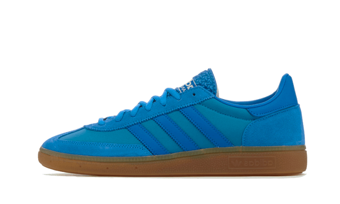 Adidas Handball Spezial Pulse Blue czarno-niebieski - widok główny z boku | Saturaise.com