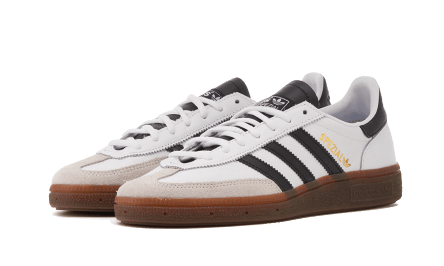 Buty Adidas Handball Spezial White Black Gum - widok z przodu - Rozmiary EU