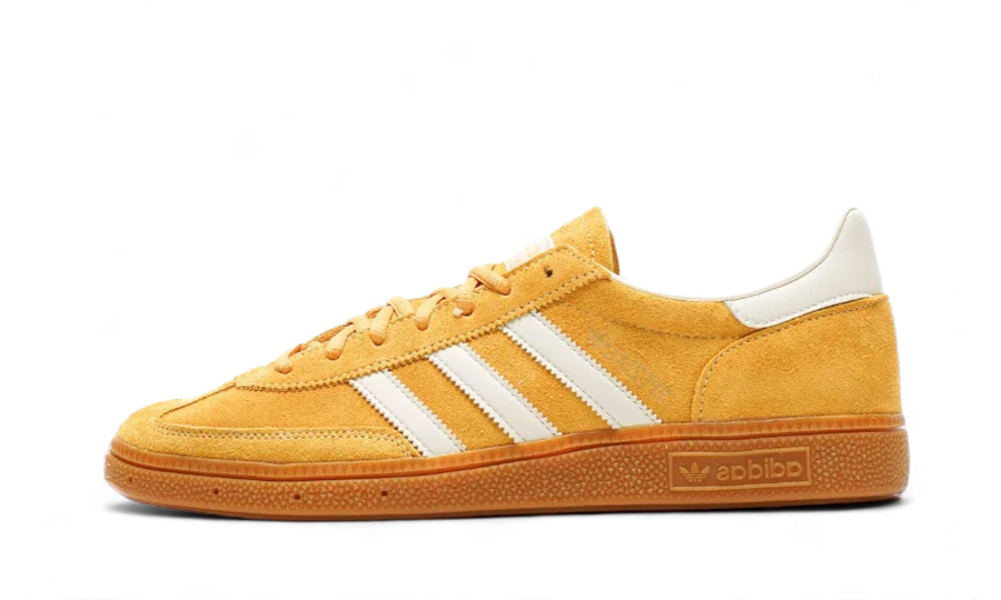 Adidas Handball Spezial Preloved Yellow biały-żółty - widok główny z boku | Saturaise.com