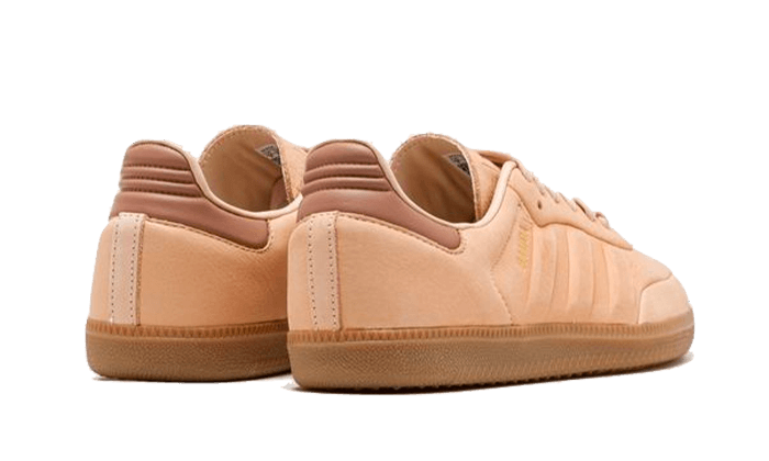 Buty Adidas Samba Beige Gum - widok z przodu - Rozmiary EU