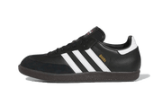Adidas Samba Leather Black White czarny-biały - widok główny z boku | Saturaise.com