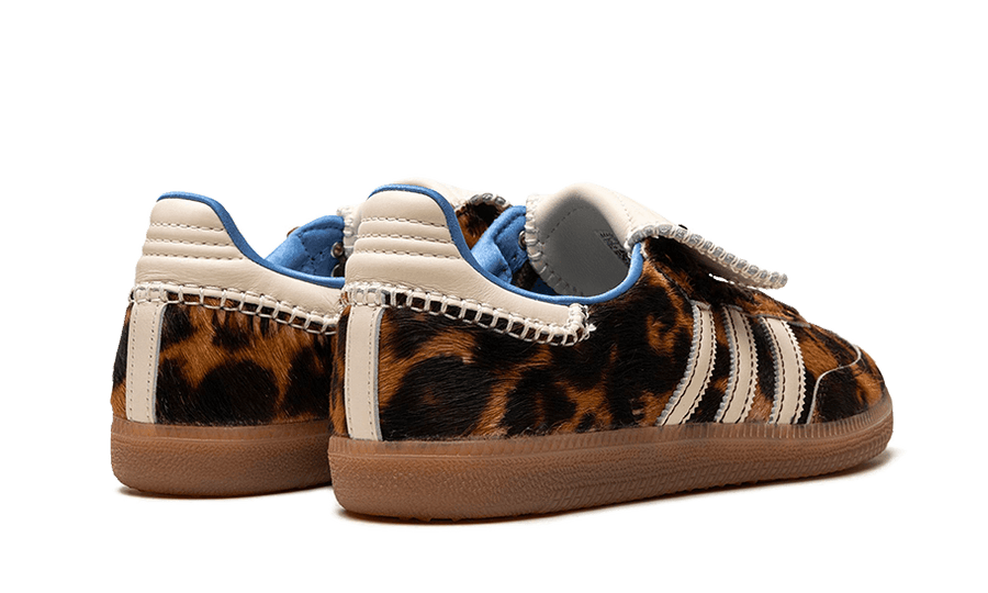 Buty Adidas Samba Nylon Wales Bonner Dark Brown - widok z przodu - Rozmiary EU