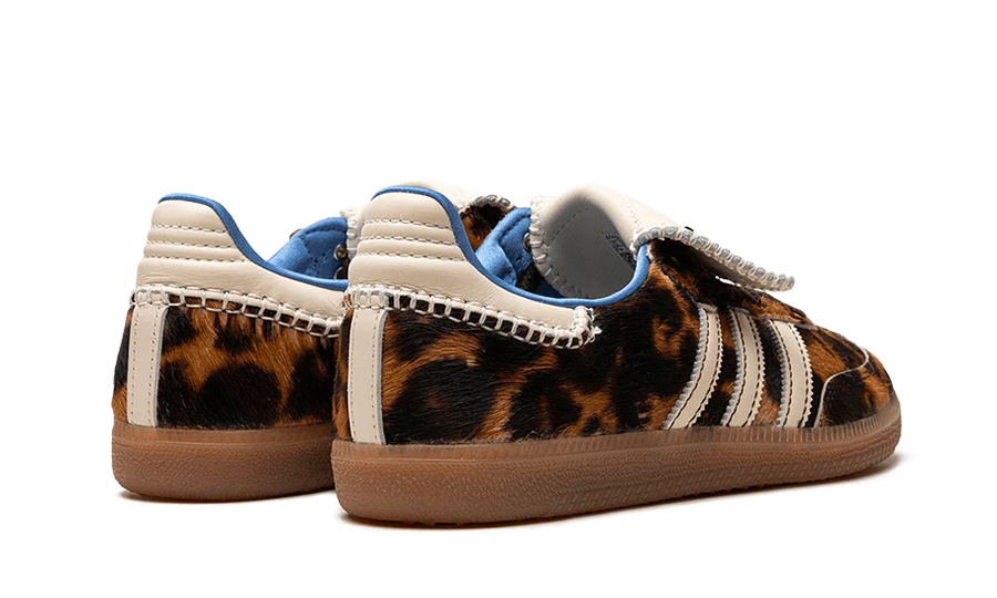 Buty Adidas Adidas Samba Nylon Wales Bonner Dark Brown - widok z przodu - Rozmiary EU