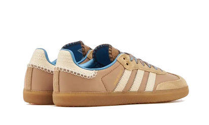 Buty Adidas Adidas Samba Nylon Wales Bonner Desert White - widok z przodu - Rozmiary EU