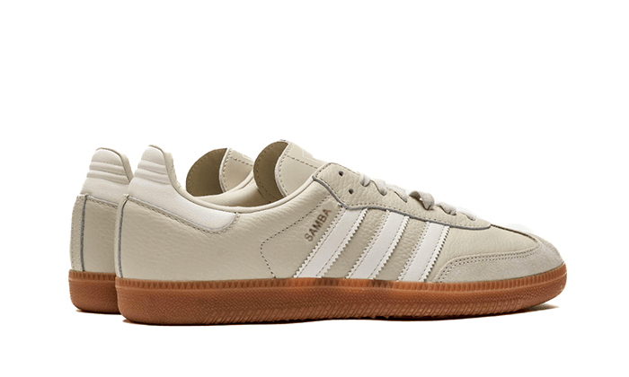 Buty Adidas Samba OG Aluminium Gum - widok z przodu - Rozmiary EU