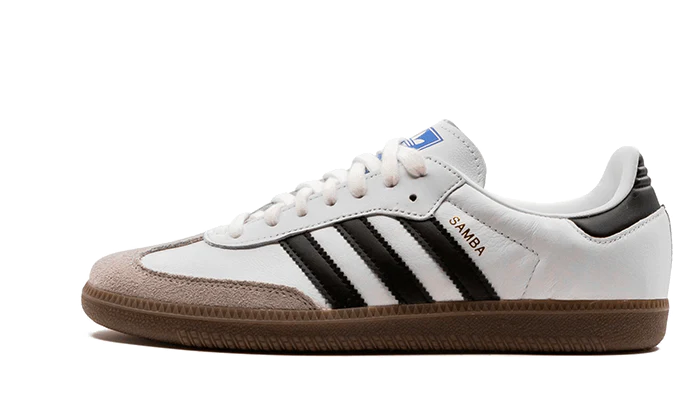 Adidas Adidas Samba OG Cloud White czarny-biały - widok główny z boku | Saturaise.com