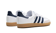 Buty Adidas Samba OG Cloud White Night Indigo Gum - widok z przodu - Rozmiary EU