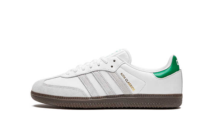 Adidas Samba OG Kith Classics Program White biały-zielony - widok główny z boku | Saturaise.com