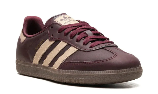 Adidas Samba OG Maroon Crystal Sand (Women's) - Adidas Samba OG Maroon Crystal Sand (Women's) - zdjęcie 2