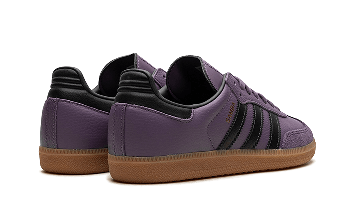 Buty Adidas Samba OG Shadow Violet - widok z przodu - Rozmiary EU