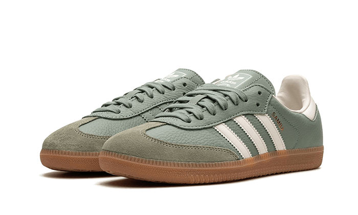 Kup oryginalne Samba OG Silver Green - widok z drugiego boku - Sneakersy