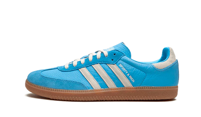 Adidas Adidas Samba OG Sporty & Rich Blue Grey biały-niebieski - widok główny z boku | Saturaise.com