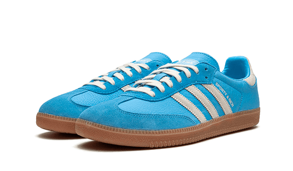 Samba OG Sporty & Rich Blue Grey - Kup oryginalne Samba OG Sporty & Rich Blue Grey - widok z drugiego boku - Sneakersy
