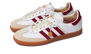Kup oryginalne Samba OG Sporty & Rich White Core Burgundy - widok z drugiego boku - Sneakersy
