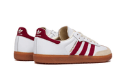 Buty Adidas Samba OG Sporty & Rich White Core Burgundy - widok z przodu - Rozmiary EU
