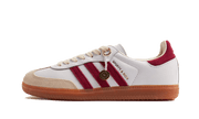 Adidas Samba OG Sporty & Rich White Core Burgundy biały-beżowy - widok główny z boku | Saturaise.com