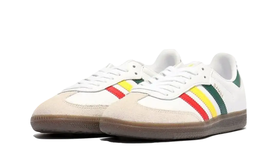 Kup oryginalne Samba OG White Rasta - widok z drugiego boku - Sneakersy
