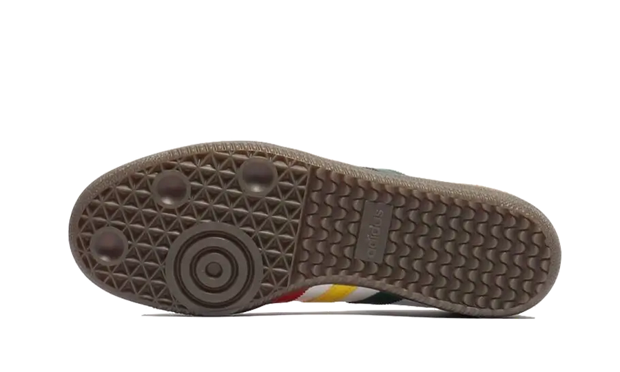 Buty Adidas Samba OG White Rasta - widok z przodu - Rozmiary EU