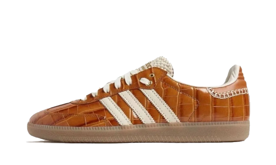 Adidas Adidas Samba Wales Bonner Brown Croc biały-brązowy - widok główny z boku | Saturaise.com