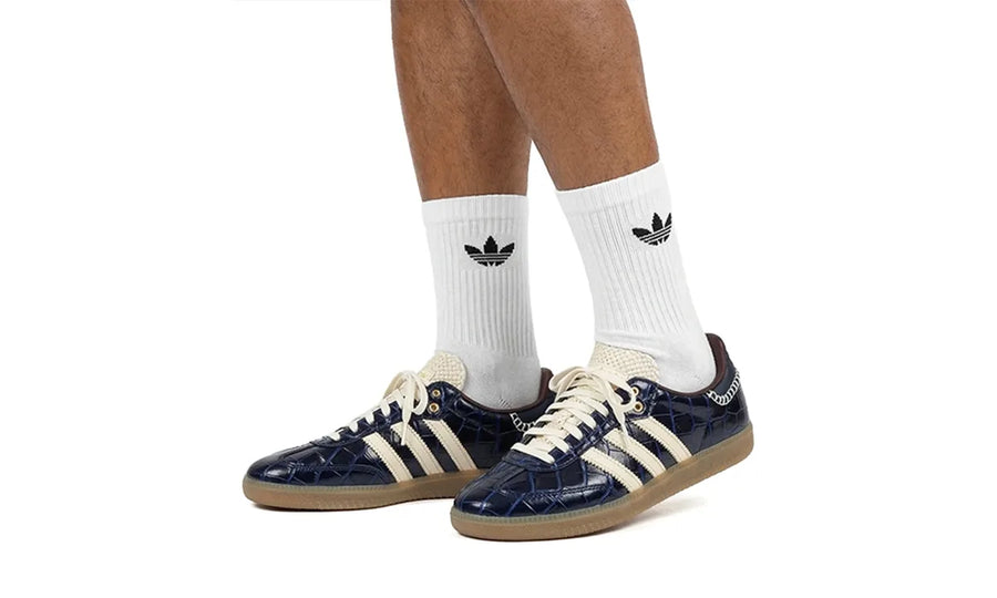 Adidas Samba Wales Bonner Navy Croc - zdjęcie 3