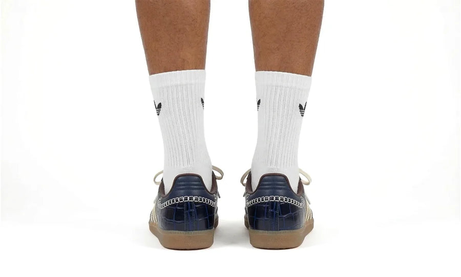 Adidas Samba Wales Bonner Navy Croc - zdjęcie 4