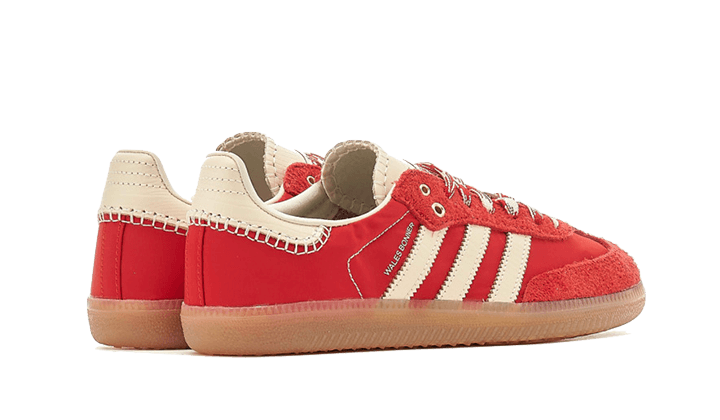 Buty Adidas Samba Wales Bonner Red White - widok z przodu - Rozmiary EU