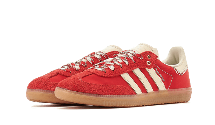 Kup oryginalne Samba Wales Bonner Red White - widok z drugiego boku - Sneakersy