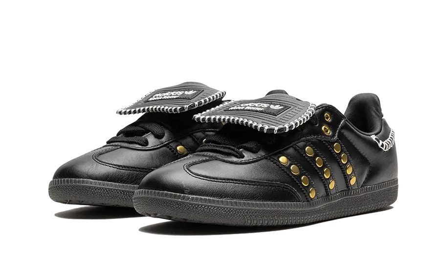 Kup oryginalne Samba Wales Bonner Studded Pack Black - widok z drugiego boku - Sneakersy