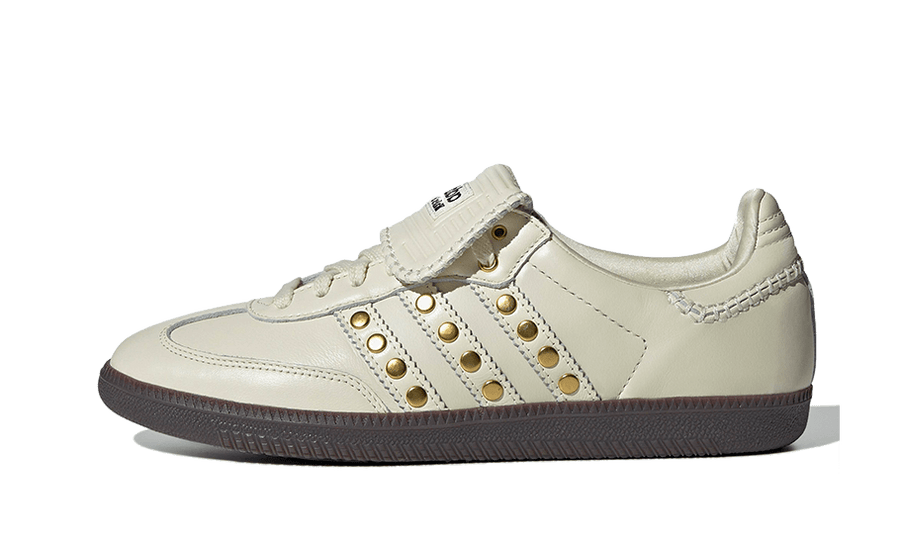 Adidas Samba Wales Bonner Studded Pack Cream White czarny-biały - widok główny z boku | Saturaise.com