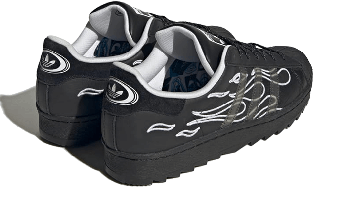 Kup oryginalne Superstar Ripple NSRC Core Black - widok z drugiego boku - Sneakersy