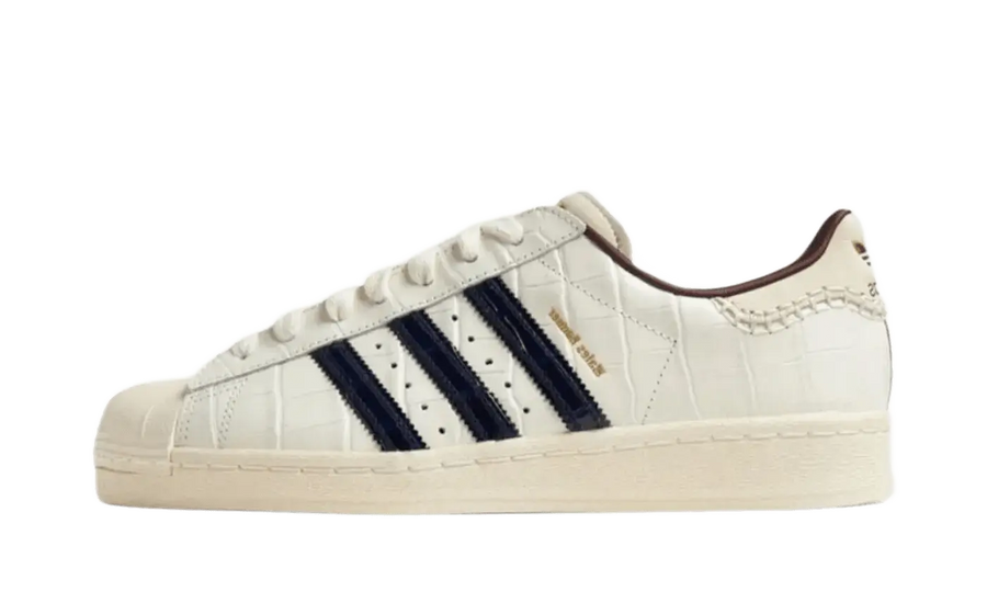 Adidas Adidas Superstar Wales Bonner White Croc biały-czerwony - widok główny z boku | Saturaise.com