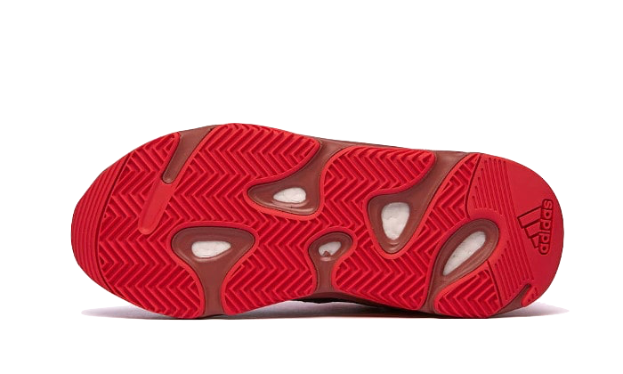 100% Oryginalne Yeezy 700 Hi-Res Red - widok z tyłu - 745.00 PLN