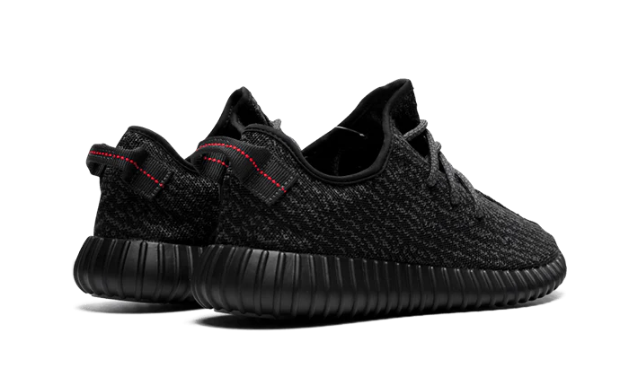 Buty Adidas Yeezy Boost 350 Pirate Black - widok z przodu - Rozmiary EU