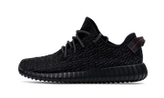 Adidas Yeezy Boost 350 Pirate Black czarny-biały - widok główny z boku | Saturaise.com