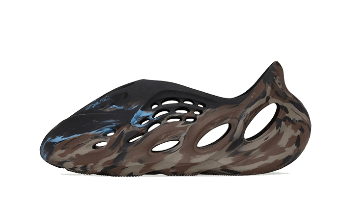 Yeezy Yeezy Foam RNNR MX Brown Blue niebieski-brązowy - widok główny z boku | Saturaise.com