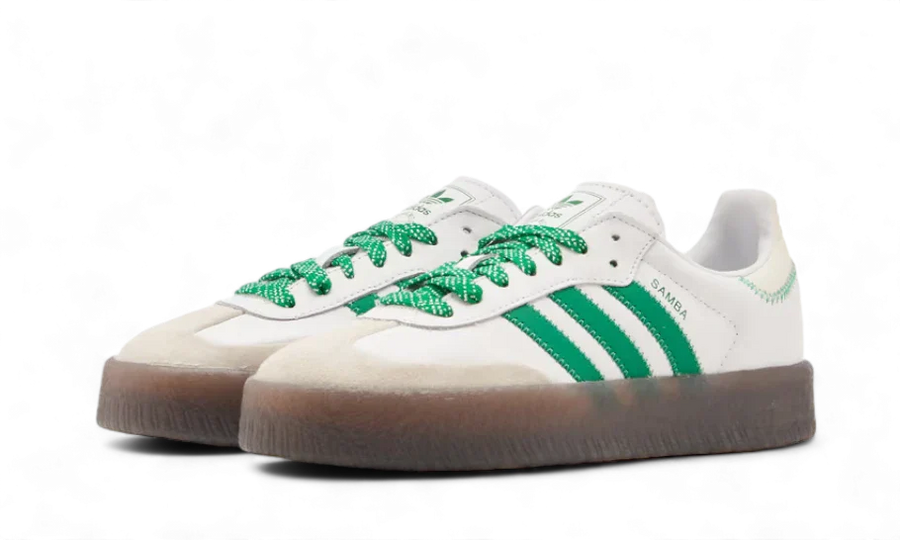Kup oryginalne Sambae Cloud White Green - widok z drugiego boku - Sneakersy